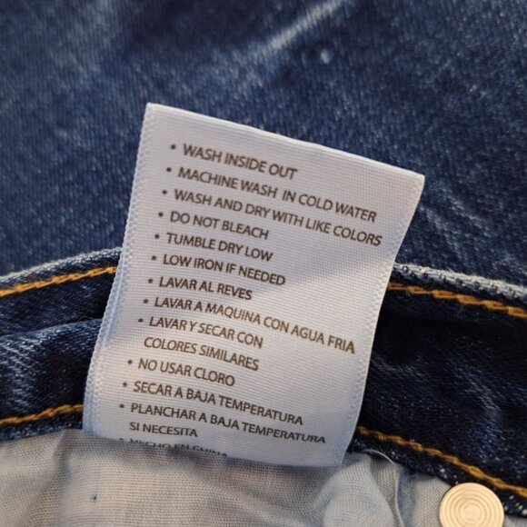 KanCan Mordekaiser High Rise Straight Leg Dad Jeans 11/29 - Picture 6 of 7